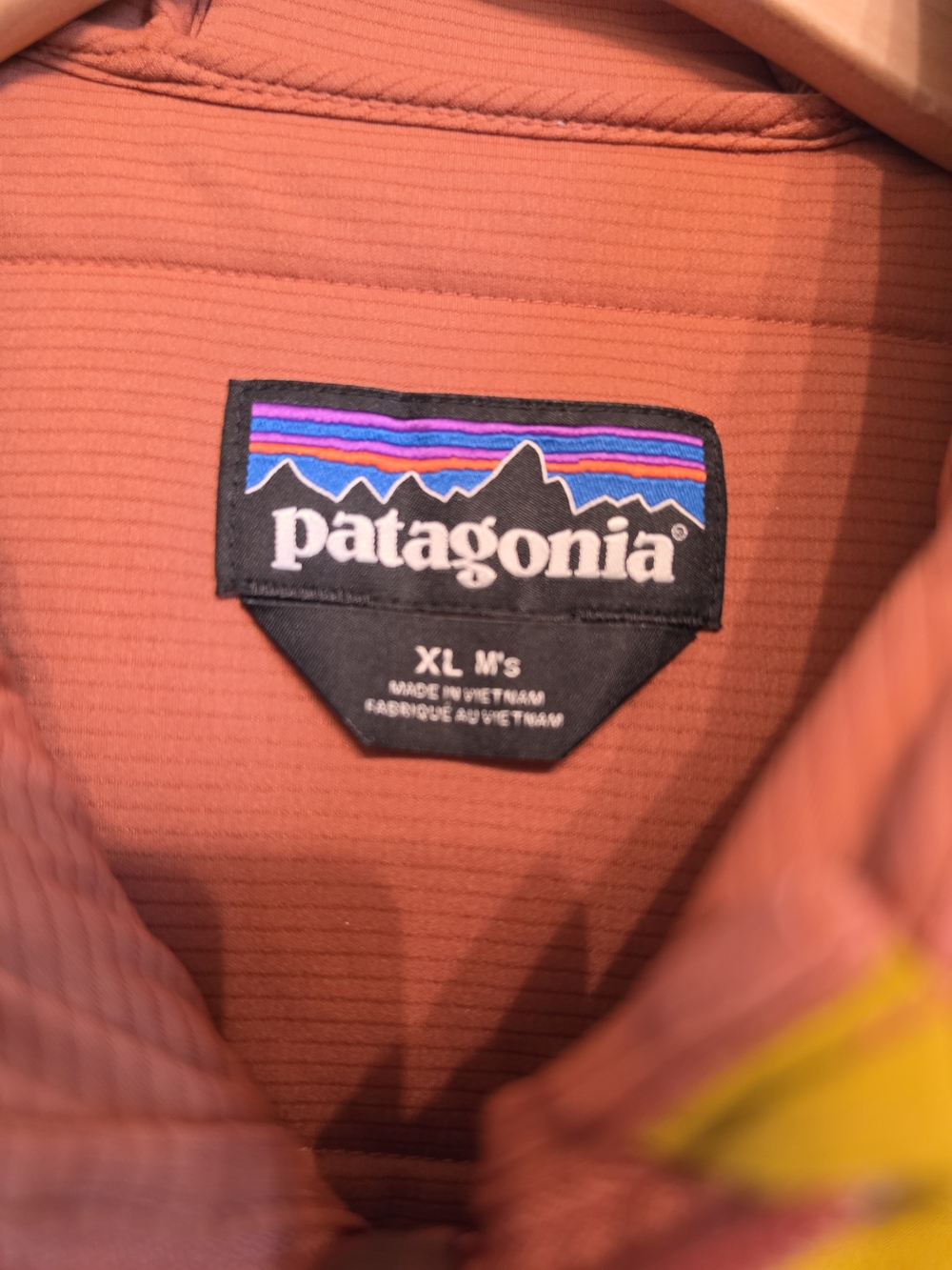 Patagonia Ribbed Pullover in Rust Orange - Picture 5 of 8